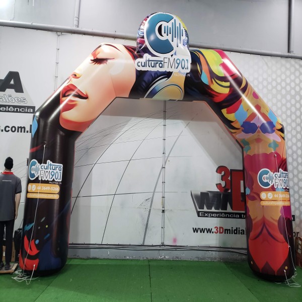 Portal Inflável Personalizado